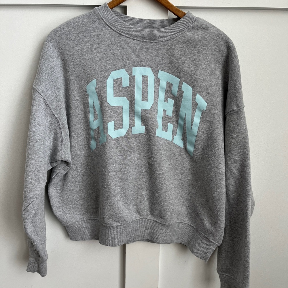 Grayson Threads Aspen Heather Gray Sweatshirt XS